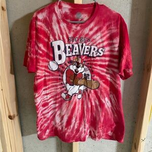 Buc-ee’s Men’s Short Sleeve Tie-Dyed Tee Large